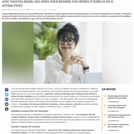 COMMENT RENDRE VOS OFFRES D'EMPLOI ATTRACTIVES ? DIFFERENCIE