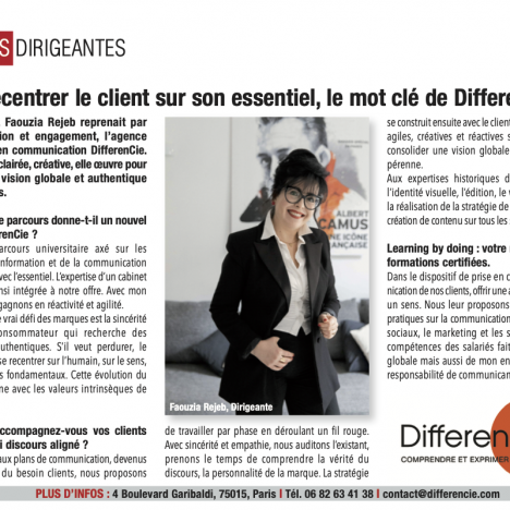 Faouzia Rejeb FEMME ENTREPRENEUSE DIFFERENCIE